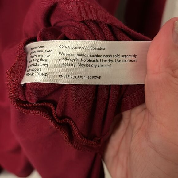 Eileen Fisher Women’s long sleeve crew neck viscose stretch top blouse tunic Med - Picture 8 of 9